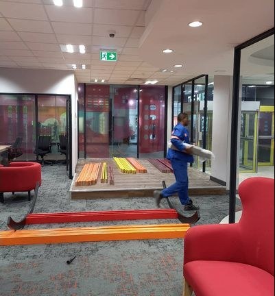 ABSA — entrance installation