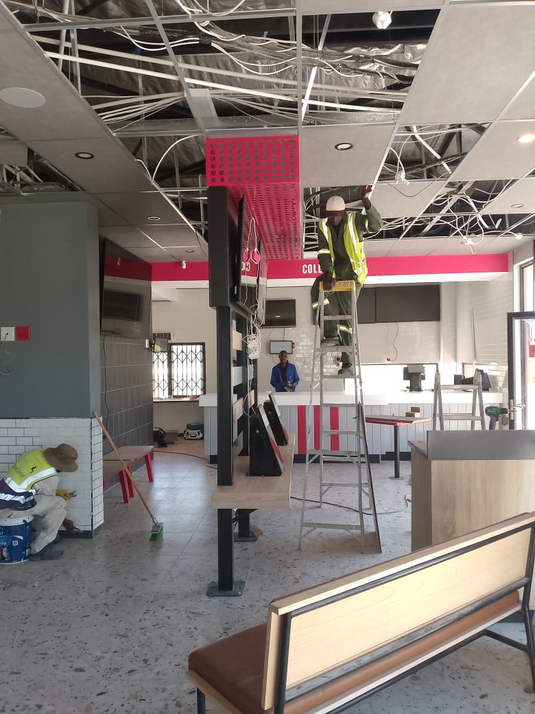 Ceiling and bulkhead installation
